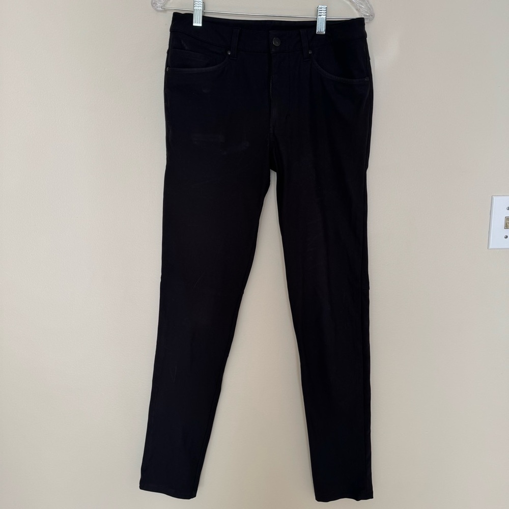 Lululemon Men's Black Slim Straight Performance Pants